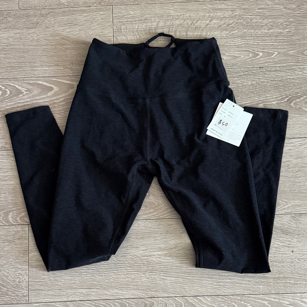 Beyond Yoga Space Dye Black Leggings